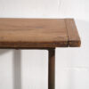 Antique side table with metal legs (Austria, c.1920) - Image 8