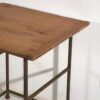Antique side table with metal legs (Austria, c.1920) - Image 10