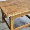 Table d'appoint ancienne à patine ocre (Autriche, vers 1920) – Image 6