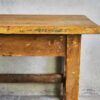 Table d'appoint ancienne à patine ocre (Autriche, vers 1920) – Image 3