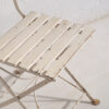Chaise d'extérieur ancienne en métal (France, vers 1900) – Image 4