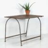 Mesa exterior antigua de metal (Francia, c.1900)