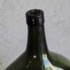 Bouteille ovale ancienne verre vert (vers 1920) – Image 3