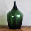 Antique green glass demijohn (c.1920)