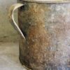 Cubeta antigua metálica de zinc galvanizado (c.1920) #12 - Imagen 2
