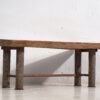 Antigua mesa de centro con patas metálicas (Austria, c.1920)