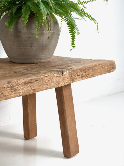 Mesa de trabajo antigua de madera maciza (Austria, c.1920)