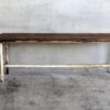 Banc industriel vintage en métal (République tchèque, vers 1950) #2 – Image 3