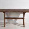 Mesa rústica antigua de madera maciza (c.1900)