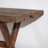 Table rustique ancienne bois massif (c.1900) – Image 10