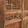 Puerta china antigua de madera (c.1890)