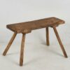 Taburete antiguo de madera (1941)