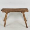 Taburete antiguo de madera (1941)