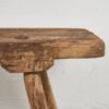 Taburete antiguo de madera (1941)