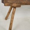 Taburete antiguo de madera (1941)