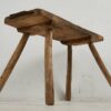 Taburete antiguo de madera (1941)