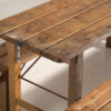 Conjunto de mesa y bancos para exterior (c.1950)