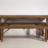 Conjunto de mesa y bancos para exterior (c.1950)