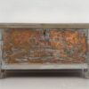 Baúl para almacenaje antiguo de madera maciza (c.1890)
