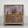 Baúl para almacenaje antiguo de madera maciza (c.1890)
