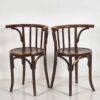 Conjunto de sillas Thonet con reposabrazos antiguas (c.1900). Conjunto de 2 piezas #3
