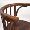 Conjunto de sillas Thonet con reposabrazos antiguas (c.1900). Conjunto de 2 piezas #3