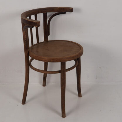 Sillas Thonet con reposabrazos antiguas (c.1900). Conjunto de 4 piezas #1