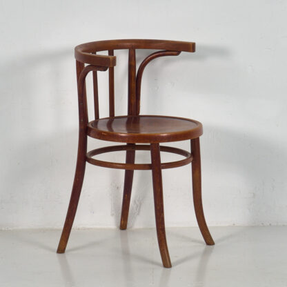 Conjunto de sillas Thonet con reposabrazos antiguas (c.1900) #4