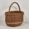 Cesta de mimbre con asa antigua (c.1930) # 13