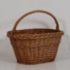 Cesta decorativa de mimbre antigua (c.1930) #9 - Imagen 5