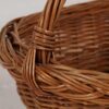 Cesta decorativa de mimbre antigua (c.1930) #9 - Imagen 3