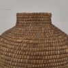 Cesta grande redonda de mimbre antigua (c.1930)