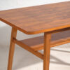 Mesa de centro vintage de madera maciza (c.1960)