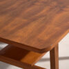 Mesa de centro vintage de madera maciza (c.1960)
