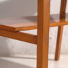 Mesa de centro vintage de madera maciza (c.1960)
