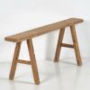 Banco de madera para recibidor de estilo vintage (c.1950)