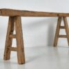 Banco de madera de estilo primitivo (c.1900)