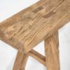 Banco de madera para pie de cama antiguo (c.1900)