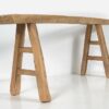 Banco de madera para pie de cama antiguo (c.1900)