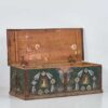 Antiguo baúl de madera maciza (c.1890)