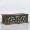 Antiguo baúl de madera maciza (c.1890)