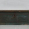 Baúl antiguo de madera maciza de color azul (c.1890)
