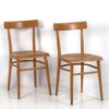 Sillas vintage de comedor (c.1950). Conjunto de 4 piezas #4