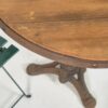 Conjunto de mesa y sillas para exterior (c. 1900). Conjunto de 3 piezas