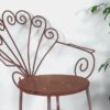Silla de hierro vintage para jardín (c.1930)