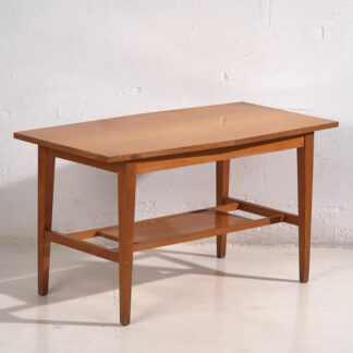 Mesa de centro vintage de madera maciza (c.1960)