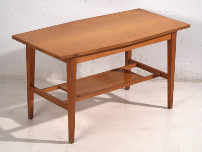 Mesa de centro vintage de madera maciza (c.1960)