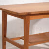 Mesa de centro vintage de madera maciza (c.1960)