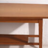 Mesa de centro vintage de madera maciza (c.1960)