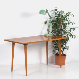 Mesa vintage de madera maciza (c.1960)